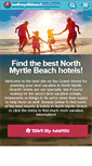 Mobile Screenshot of northmyrtlebeachhotels.com